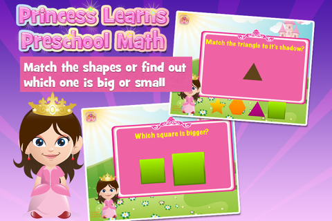 Princess Learns Preschool Math Activity for Kids - náhled