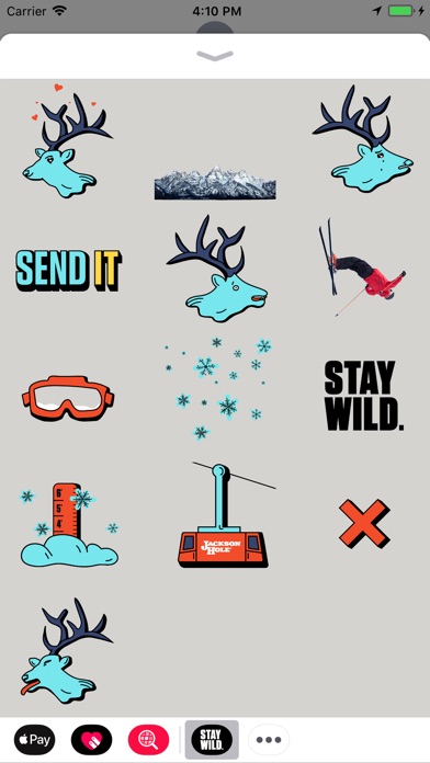 Stay Wild Sticker Pack screenshot 4