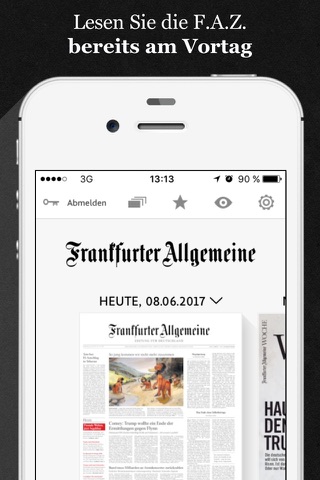 F.A.Z. Kiosk - App zur Zeitung screenshot 3