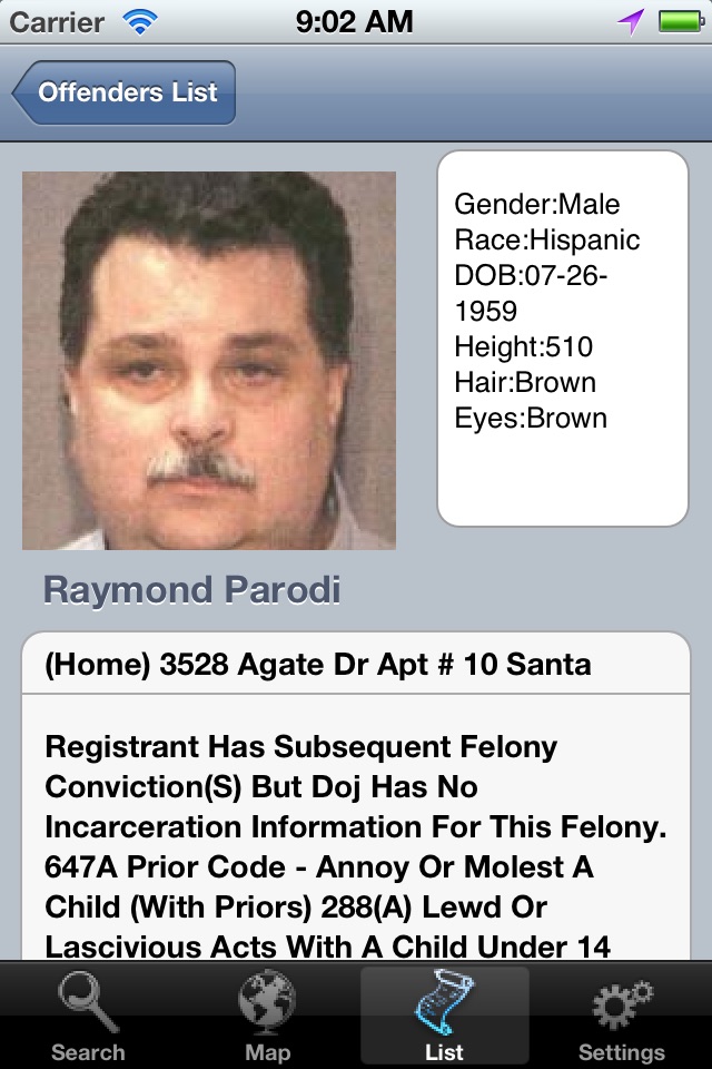 Sex Offenders Search screenshot 4