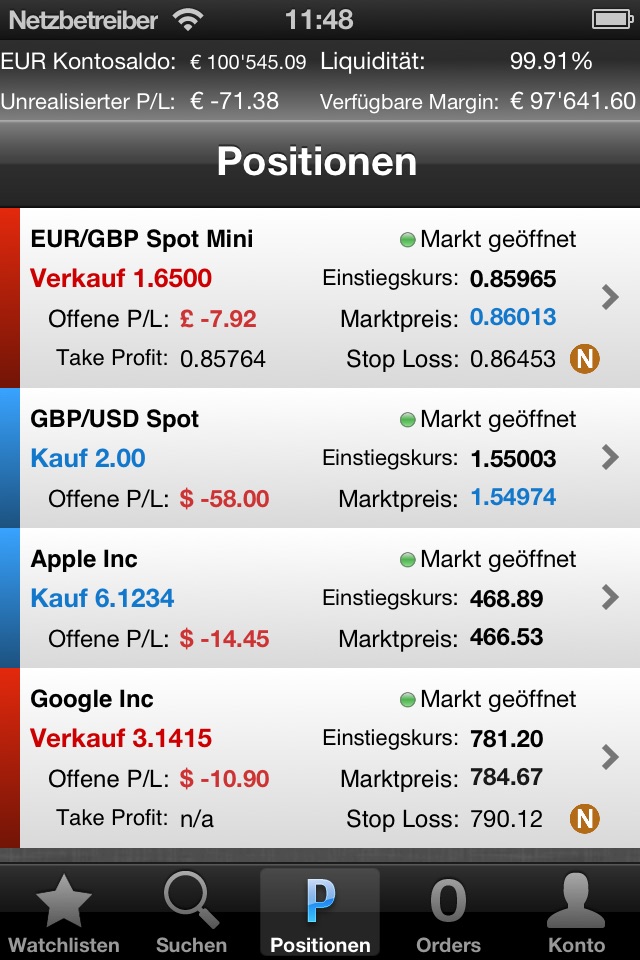 BUX Markets screenshot 4