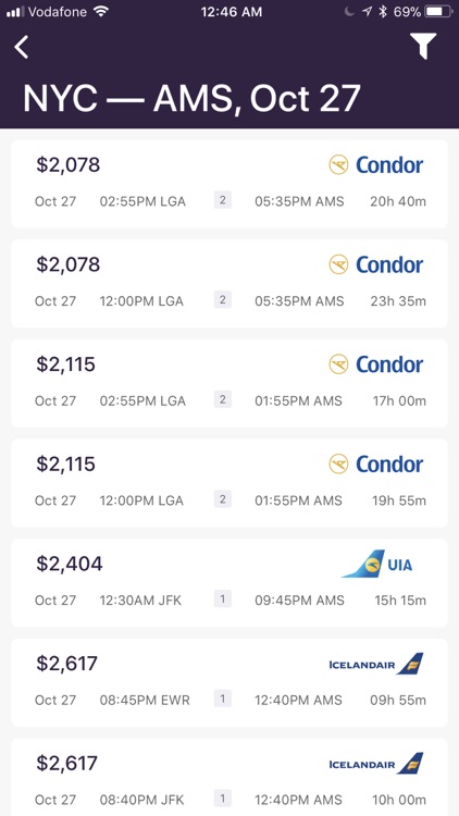 Flights - the cheapest tickets