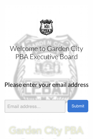 Garden City PBA Executive Board screenshot 2
