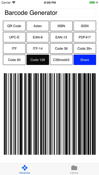 Barcodes Generator Unlimited screenshot 2