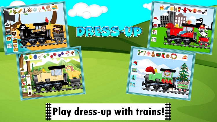 Trains For Kids! Toddler Games