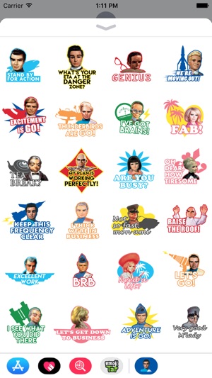 Thunderbirds Stickers(圖3)-速報App