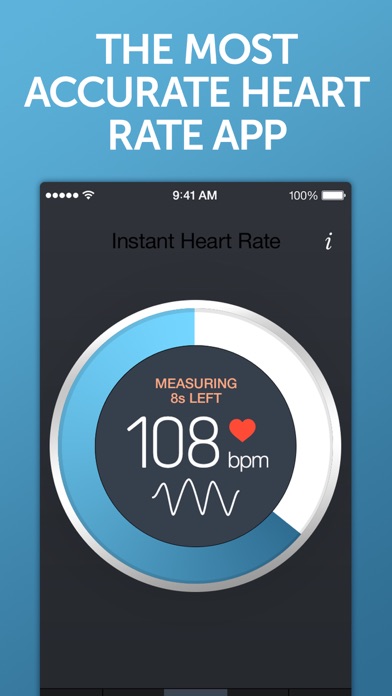 Instant Heart Rate - Free Screenshot 1