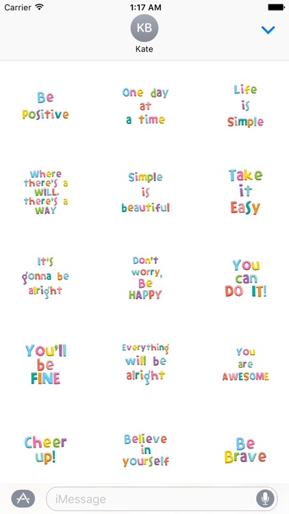 Motivational Slogans Stickers