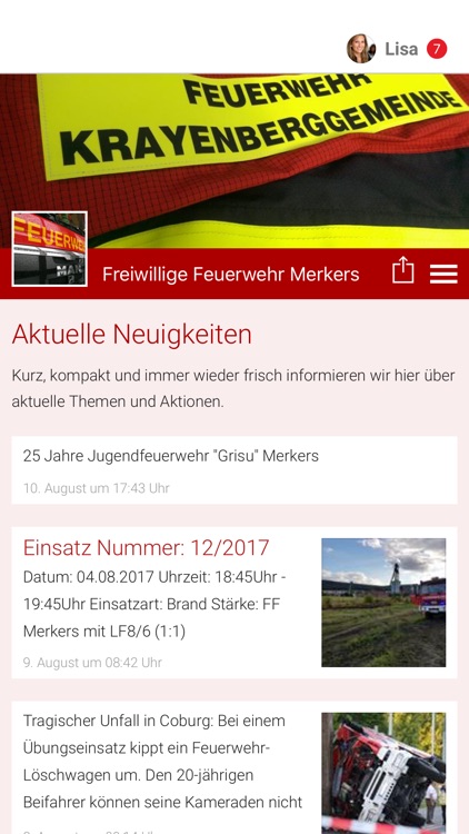 Freiwillige Feuerwehr Merkers