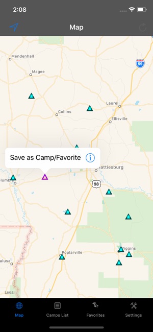 Mississippi – Camping & RV's(圖4)-速報App