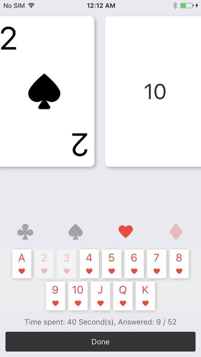 Poker memory master screenshot 3