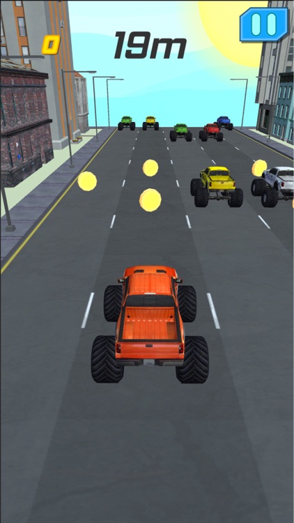 Monster Truck - Highway 3D screenshot-3