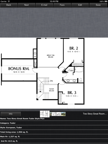 Tudor - Family Home Plans screenshot 3