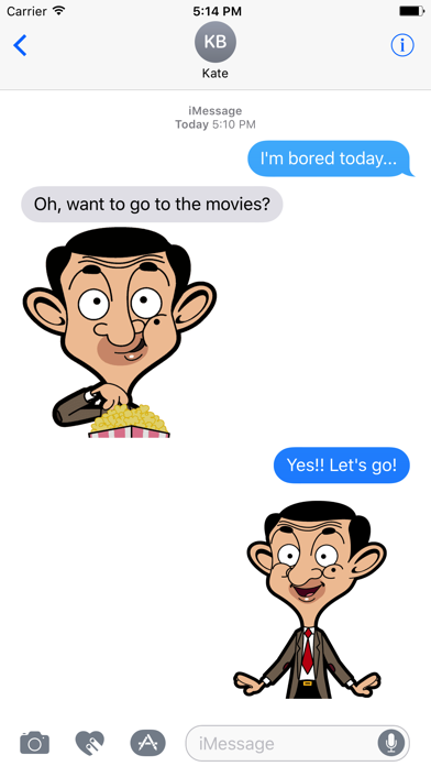 How to cancel & delete Mr Bean - Animated from iphone & ipad 1