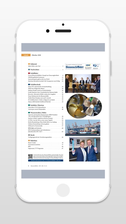 Binnenschifffahrt Zeitschrift screenshot-3