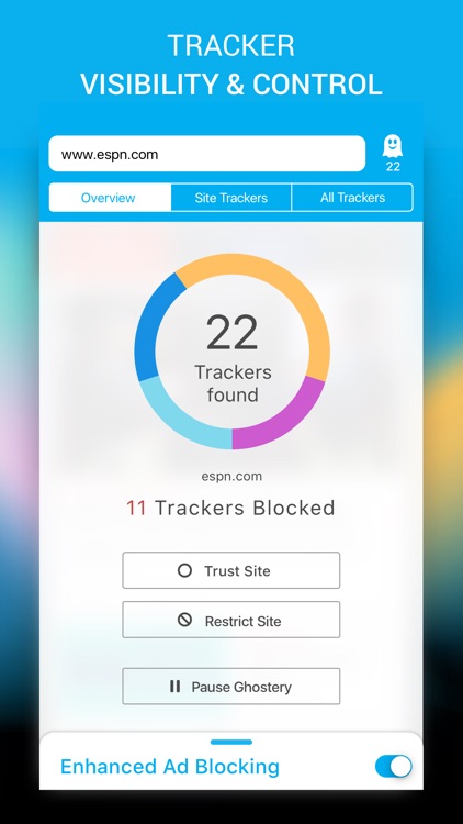 Ghostery Privacy Browser screenshot-0