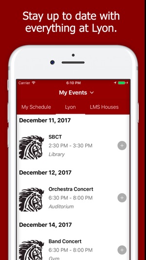 Lyon Middle School App