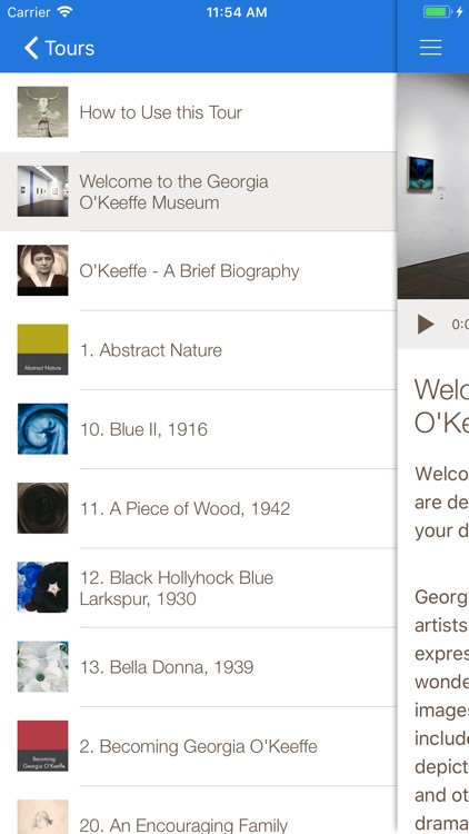 O'Keeffe Museum Tours