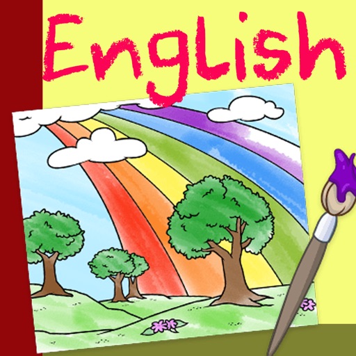 Learn English Vocab Color Book iOS App