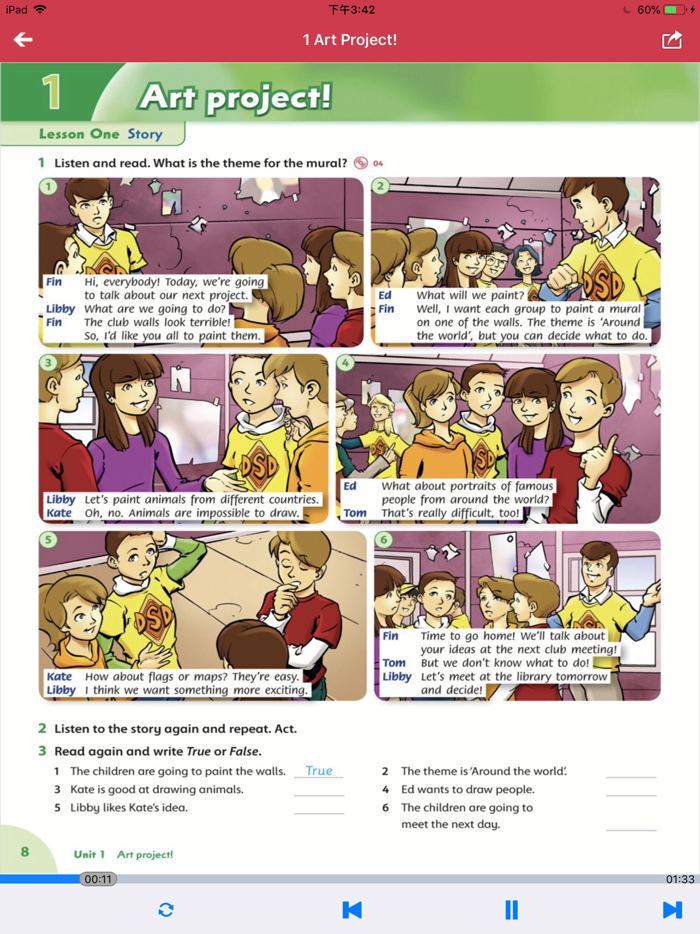 牛津友邻少儿英语第6级