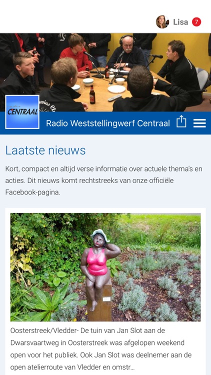 Radio Centraal App