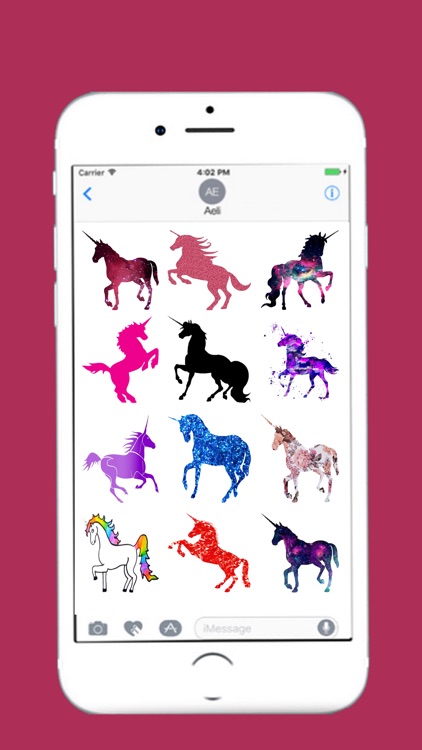 Unicorn Stickers For iMessages