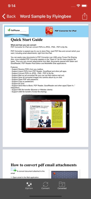PDF Converter by Flyingbee(圖2)-速報App