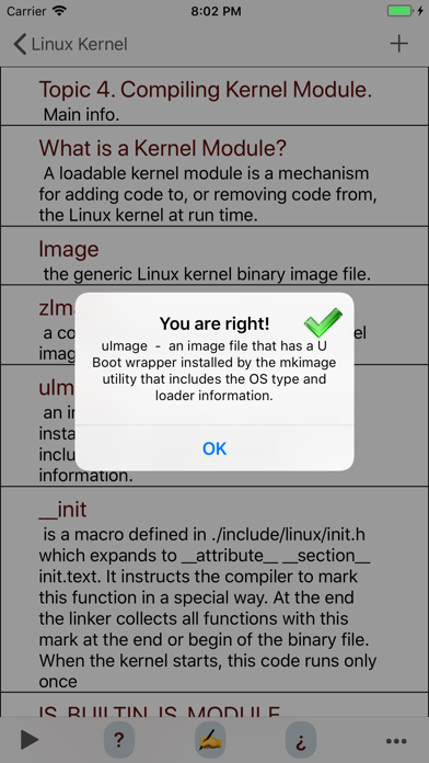 How to cancel & delete Linux Kernel Interview from iphone & ipad 1