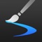 This art creation app makes you feel as if you’re drawing, sketching, and painting on a real canvas