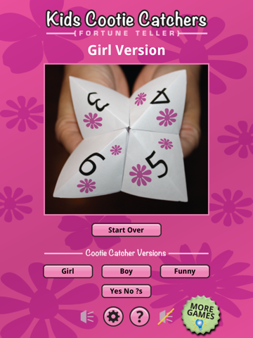 Cootie Catcher Fortune Teller - náhled