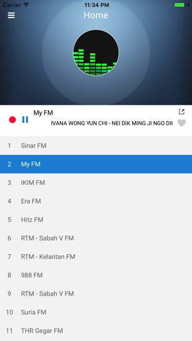 Malaysia Radio Station - MY FM screenshot 3