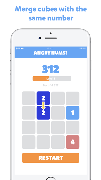 How to cancel & delete Angry Nums - Categories Game from iphone & ipad 2