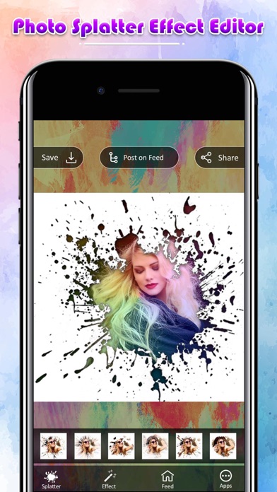 How to cancel & delete Photo Splatter Effect Editor from iphone & ipad 1