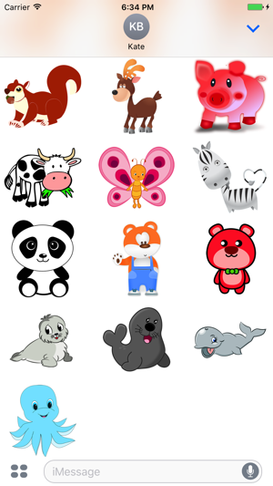 Sticker Fun with Cute Animals(圖4)-速報App