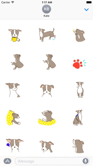 Italian Greyhound Dog Sticker(圖2)-速報App