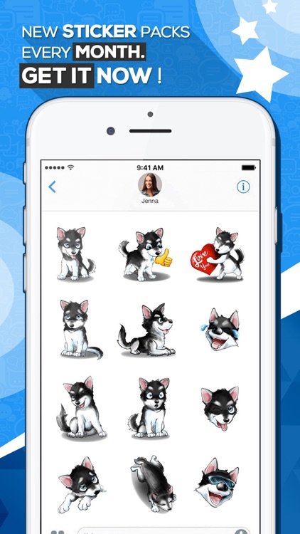 KleeMoji | Alaskan Klee Kai Emoji & Sticker screenshot-4
