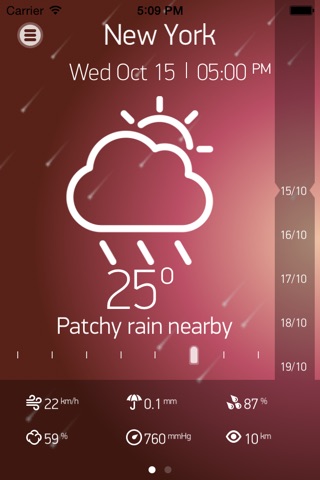 Weather Book 15 days forecast screenshot 3