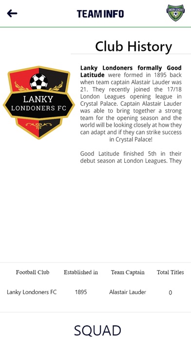 London Leagues screenshot 3