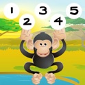 123 Primeiro N&uacute;mero-s & Count-ing-ing Saiba Jogo Com Wild Animal-s For Kids icon