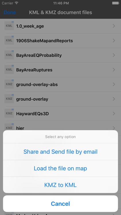 KML KMZ Viewer-Converter screenshot-4