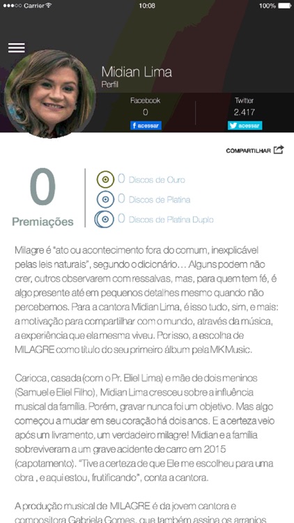 Midian Lima - Oficial