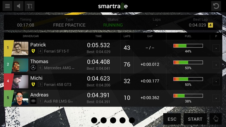SmartRace - Carrera Race App