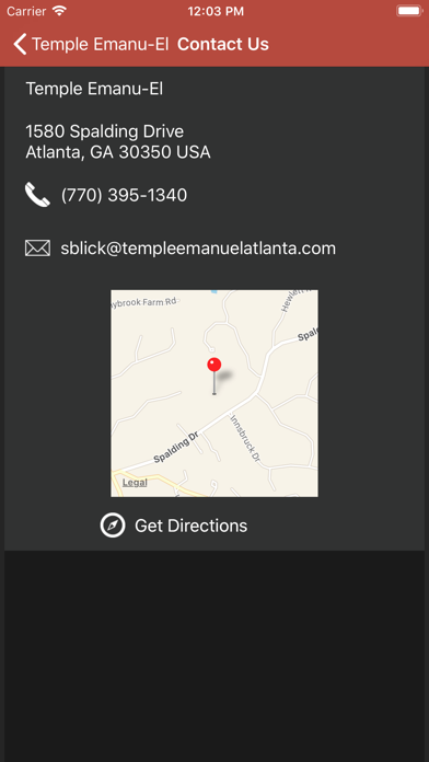 Temple Emanu-El ~ Atlanta screenshot 4