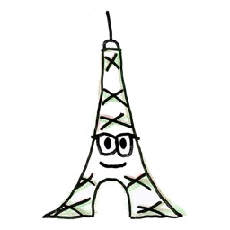 Eiffel-Sticker