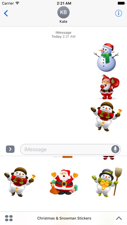 Christmas Snowman striker