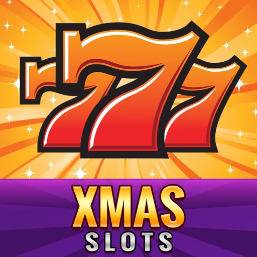 Xmas Slot Machine Lucky Casino Icon