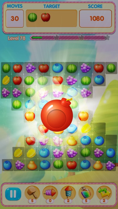 Fruit Crush Land: Match 3 Game screenshot 4