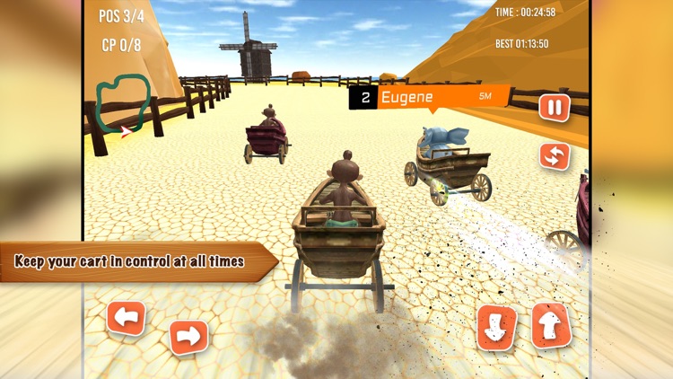 Animal Go Kart Racing screenshot-3