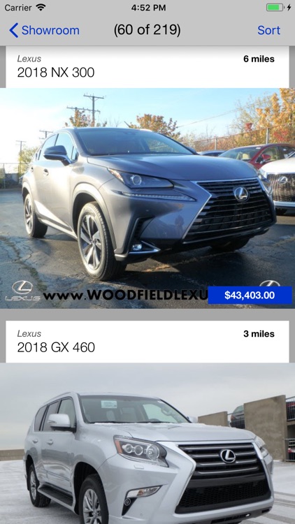 Woodfield Lexus DealerApp