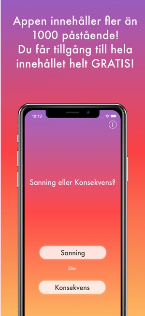 Sanning eller Konsekvens 1000+(圖1)-速報App